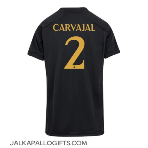Real Madrid Daniel Carvajal #2 Kolmaspaita Naiset 2023-24 Lyhythihainen